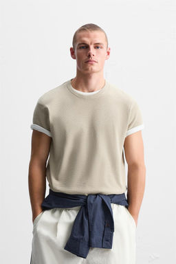 BASIC KNIT T-SHIRT - Zara фото 35