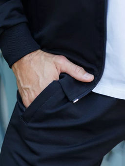 Спортивный костюм М-1852 Чёрный - Relay фото 7