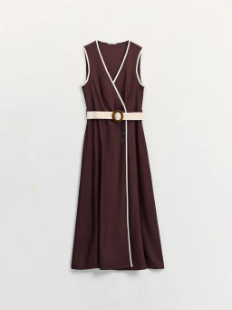 Платье макси с плетеным ремнем ZR2605022909-27 / Zarina