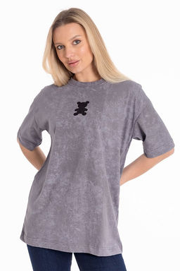 Футболка М324234Тс серый - Елена фото 4