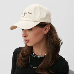 Бейсболка MINAKU, бежевая, размер 56-58