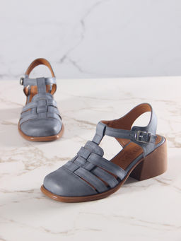 Босоножки 5035.23663bе.Вакса серая +коричневый