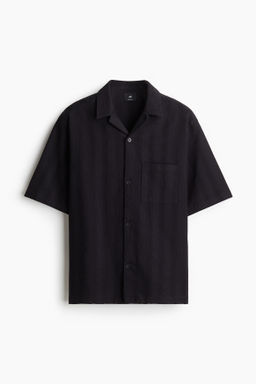 Camisa resort con textura Regular Fit