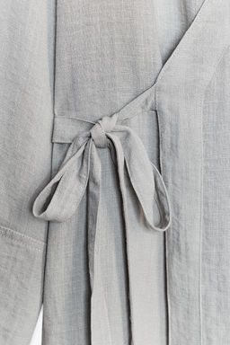 SIDE TIE KIMONO - Zara фото 18