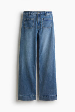 Wide High Jeans
