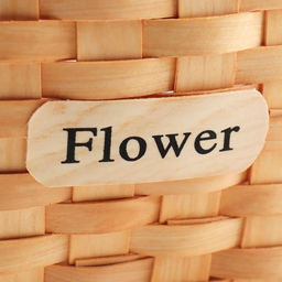 Корзина плетёная для хранения, 22×15.5×12 см, ручка h=13.5 см, секвойя