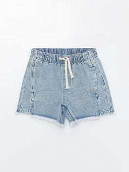 Beli Lastikli K?z ?ocuk Jean ?ort