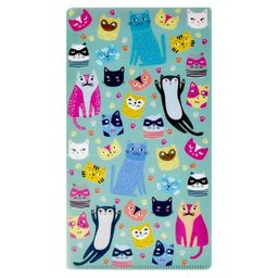 Папка для документов пластиковая арт. 53260/ 12 КОШКИ (полипропилен, 11х20.5 см, 1 отделение (-я), 1