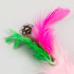 Игрушка Шарик с длинным хвостом, шар 4,2 см, розовая - Пижон фото 4