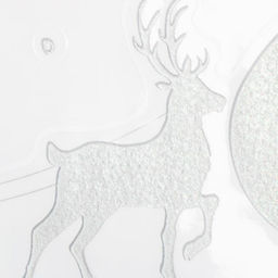 Цена за 2 шт. Наклейки новогодние «Добро пожаловать», с блестящей пластизолью, 29.5×42 см