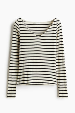 Camiseta en punto fino - H&m фото 6