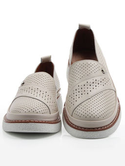 06-C308-2A BEIGE Туфли летние женские (натуральная кожа)