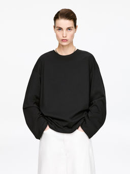 Camiseta de manga larga relaxed fit - H&m фото 6