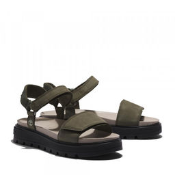 Женские сандалии Timberland Ray City Sandal Ankle Strap зеленые  фото 4