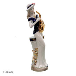 Статуэтка Дама 30 см / 141102 /уп 24/