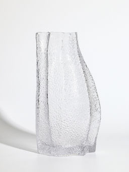 Ваза «Дженис», 25×12×8 см, стекло, прозрачная