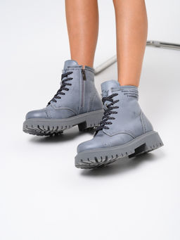 Ботинки EDART 319.taskana gr. Вакса серая/мех - Ed'art фото 8