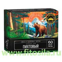 Травяной сбор "Пихтовый", 60 Ф/П Сила и здоровье АЛТАЯ Алтайский нектар