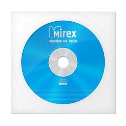 Цена за 2 шт. Носители информации CD-R, 48x, Mirex Standard, конверт/1, UL120051A8C