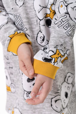 Сорочка с длинным рукавом начес М225110сж