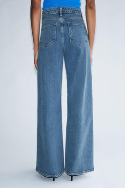 JEANS ZW COLLECTION WIDE LEG TIRO ALTO / Azul - Zara фото 3