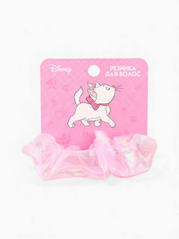 Цена за 2 шт. Резинка для волос «Перламутр» розовая, Коты аристократы