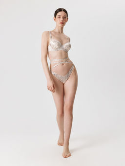 Infinity / Бюстгальтер T-Shirt жен. Gutata черный принт - Infinity Lingerie фото 6