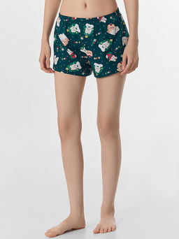 Комплект домашний женский с новогодним принтом - Mark formelle фото 7