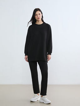 Soft Touch Oversize Kad?n Sweatshirt Tunik