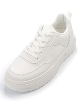 05-6180-30 WHITE Кроссовки женские (искусственные материалы) - No name фото 4