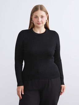 Bisiklet Yaka Kad?n Triko Kazak