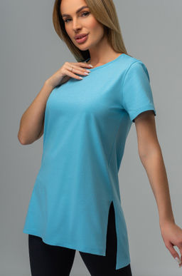 Удлиненная женская футболка с разрезами Happyfox - Happy fox фото 2