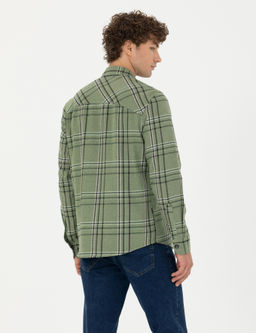 Haki Oversize Uzun Kollu G_mlek - Pierre cardin фото 5