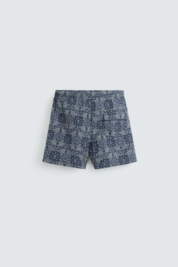 PAISLEY PRINTED MID-LENGTH SWIMMING TRUNKS - Zara фото 2