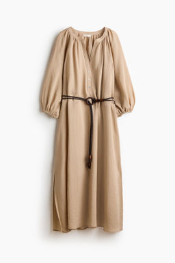 Vestido oversize con cintur?n de anudar - H&m фото 7