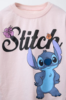 LILO & STITCH  DISNEY GLITTER T-SHIRT - Zara фото 3