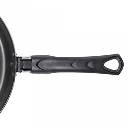 "ХИТ" Сковорода-гриль с антипригарным покрытием д26см, h4см, s1,8мм, бакелитовая ручка (Россия)