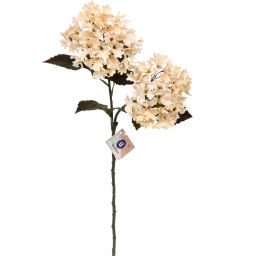 Искусственные цветы "FLOWERS MAGIC" 65см Гортензии 2 цветка кремовые