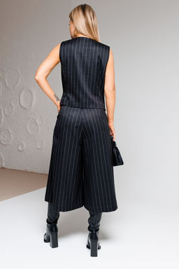 Костюм AmberA 2053в темно-серый / полоска  фото 2