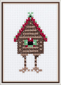 Klart набор для вышивания 12-061 Избушка 7.5 х 11 см