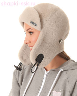 841/1-З Ушанка женская флис (56-58)