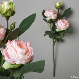 Цветок искусственный Роза пионовидная 50 см / RW-300 /уп 12/144/ - Галеонтрейд фото 2