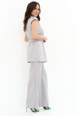 Костюм Magia mody 2225 серый (гусиная лапка)