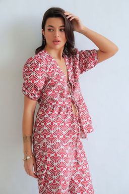 Martichelli Костюм брючный с принтом  фото 7