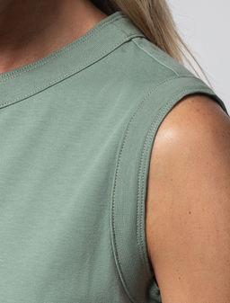 VILATTE / Топ из облегченного полотна с эластаном  фото 2