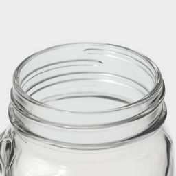 Кружка Доляна Лаванда, 450 мл, 10?7.5?13 см, с ручкой, крышкой и трубочкой, стекло, прозрачная