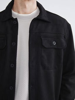 Regular Fit Uzun Kollu S?et Erkek G?mlek Ceket