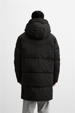 LONG PUFFER JACKET - Zara фото 3
