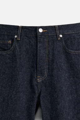 BRUSHED STRAIGHT-LEG JEANS - Zara фото 9