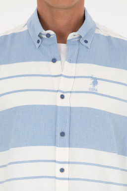 U. S. Polo Assn / Мужская рубашка Saks с длинным рукавом - U.s. polo assn фото 13